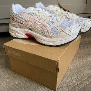 ASICS, Gel-1130 PS, brand new kids, white/pink salt.
